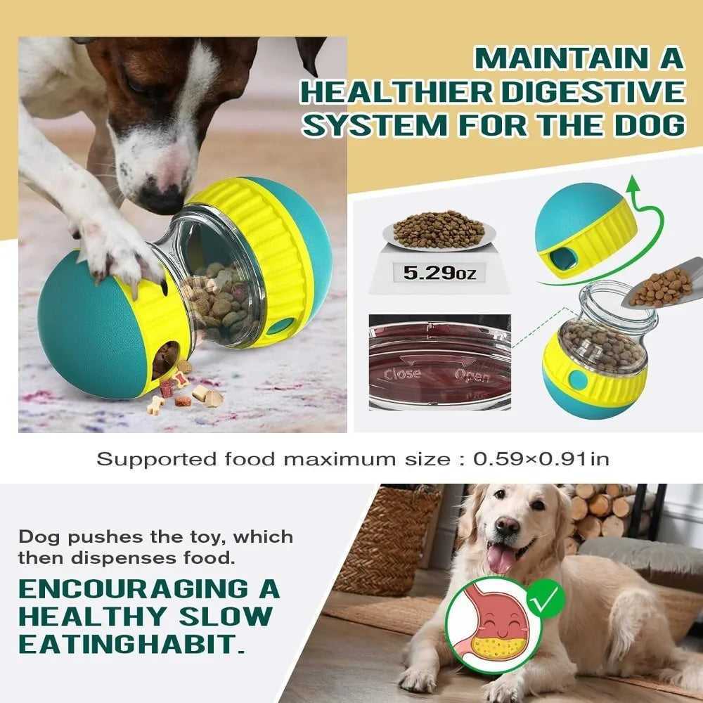 Interactive Dog Treat Toy for Smart Dogs and Fun Play