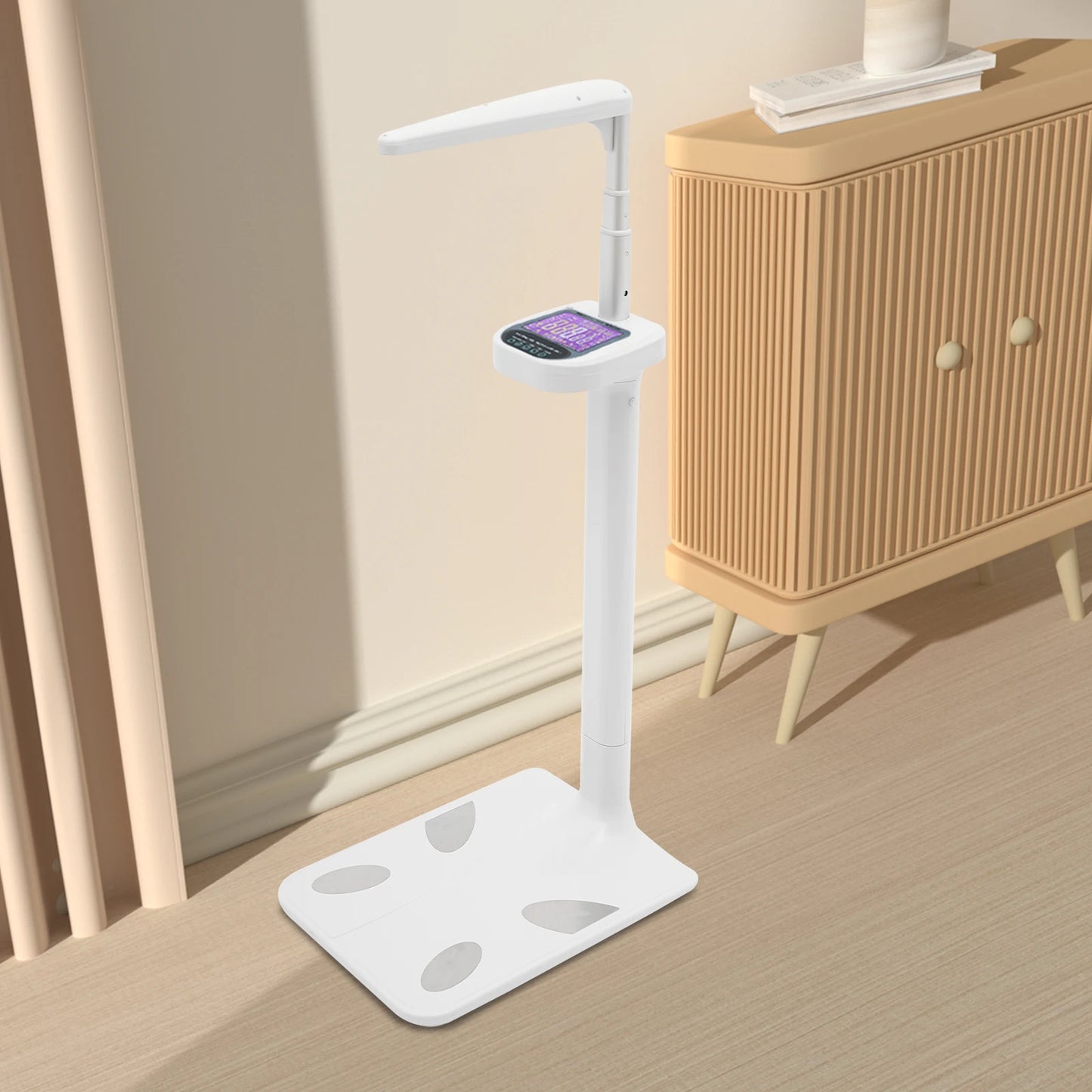 Smart Body Weight Scale with Ultrasonic Technology and LCD Display