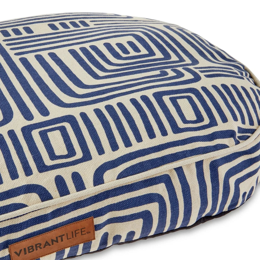 Comfortable Oval Dog Bed with Removable Washable Cover