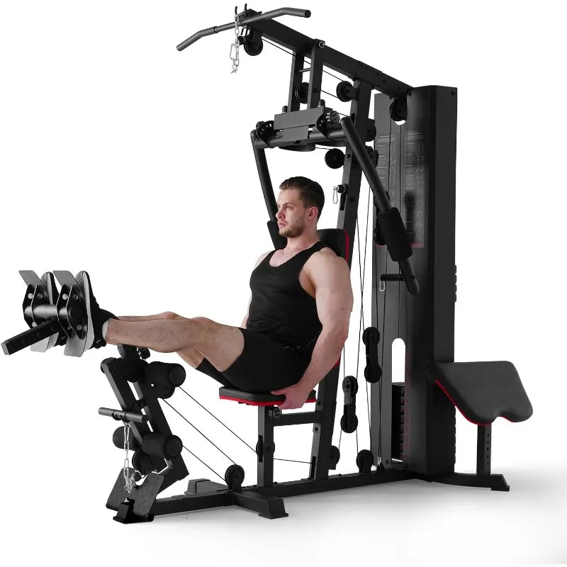 Mikolo Multifunctional Home Gym Workout Station for Strength Training