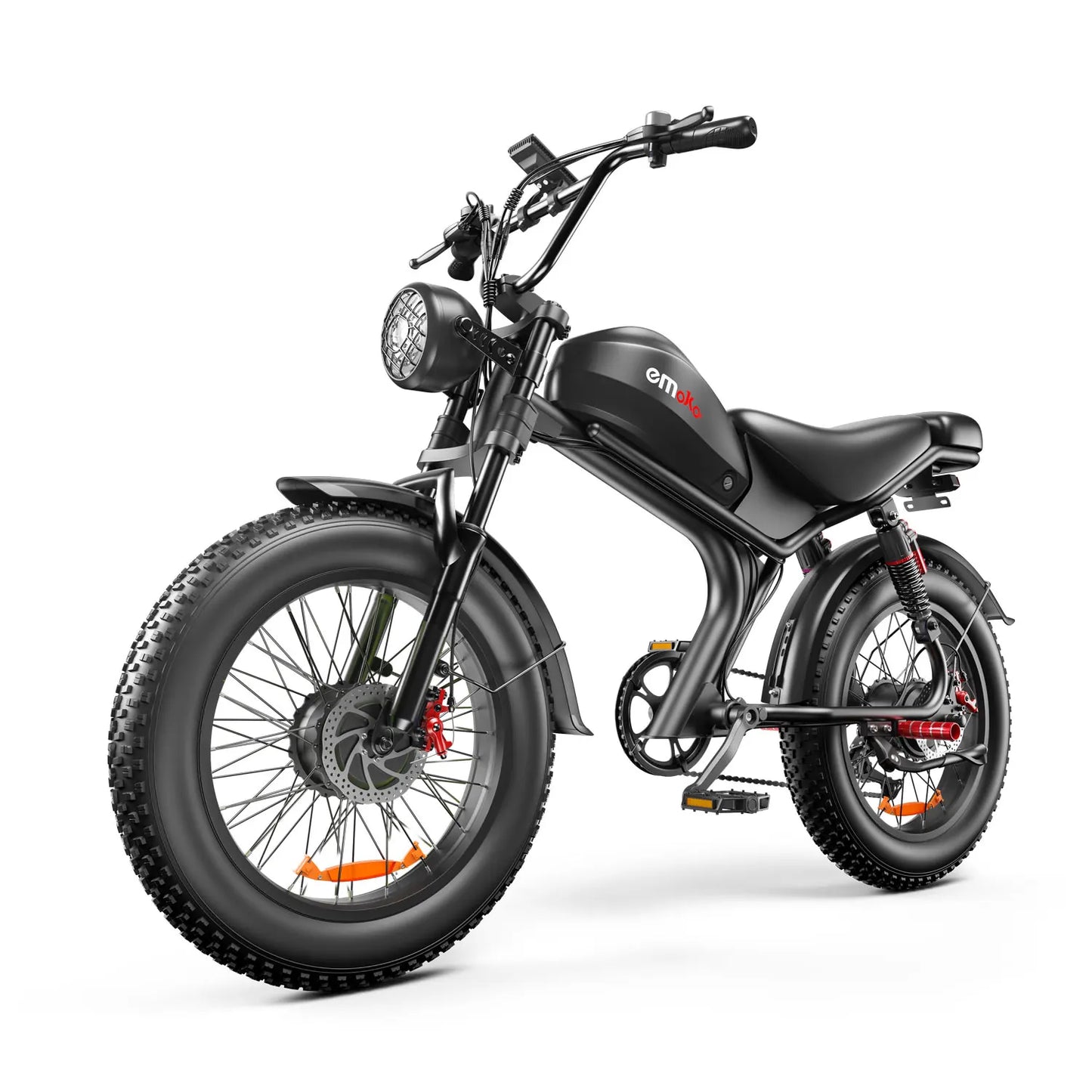 Emoko C93 1000W Dual Hub 48V Fat Tire Electric Bike