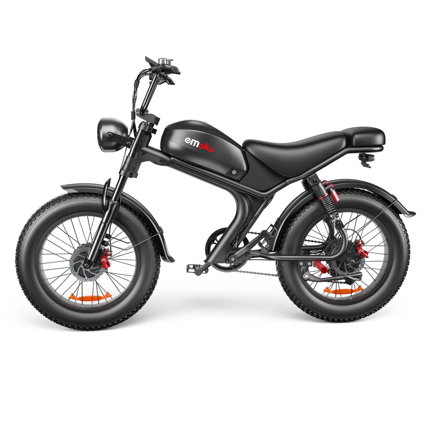 Emoko C93 1000W Dual Hub 48V Fat Tire Electric Bike