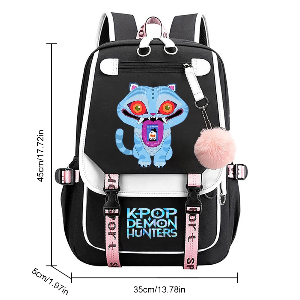 Guangdong Backpack School Bag For Students KPop Demon Slayer
