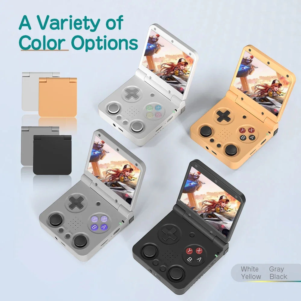 MIYOO Flip V2 Handheld Game Console With Free Storage Bag