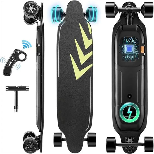 Caroma Electric Skateboard with Remote Control and High Speed