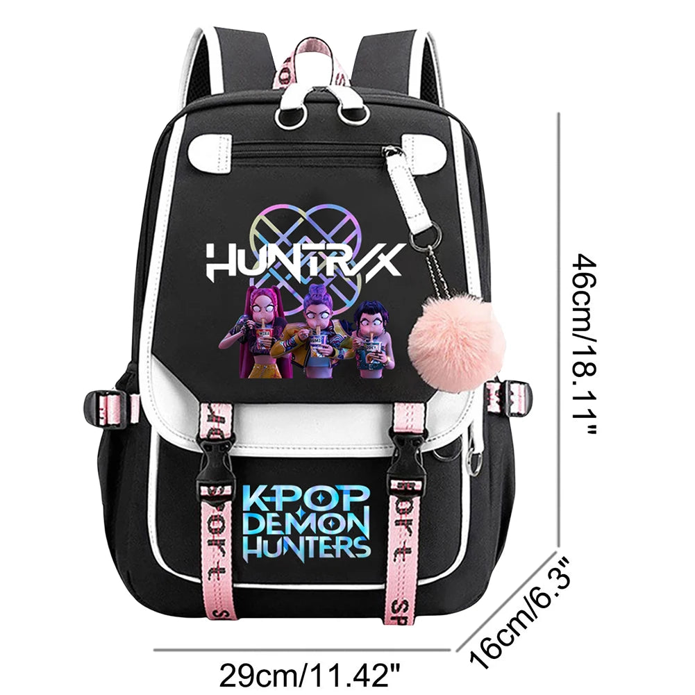 Guangdong Backpack School Bag For Students KPop Demon Slayer
