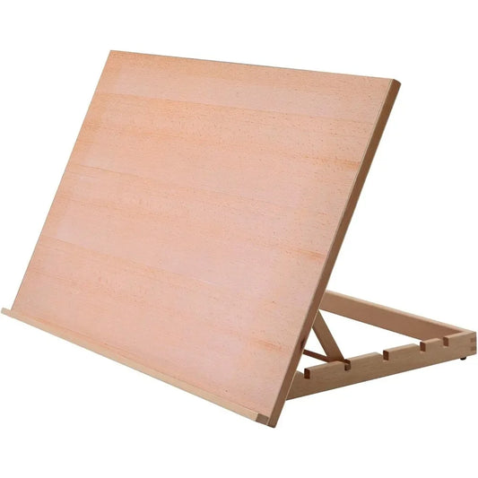 Hign Concerned Wooden Drawing Table Easel Sketch Board