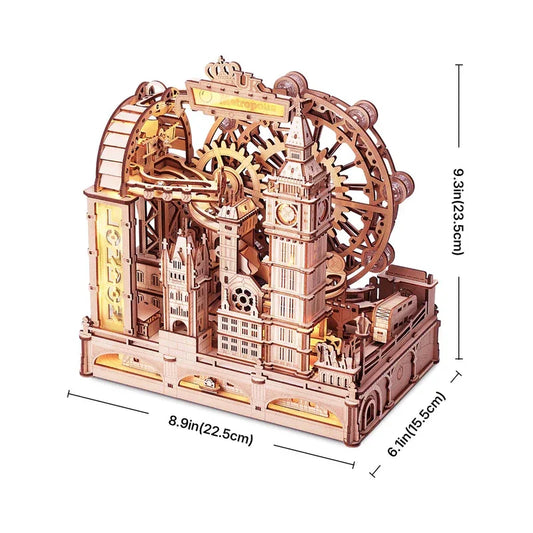 Robotime London City Marble Run 3D Puzzle With Lights