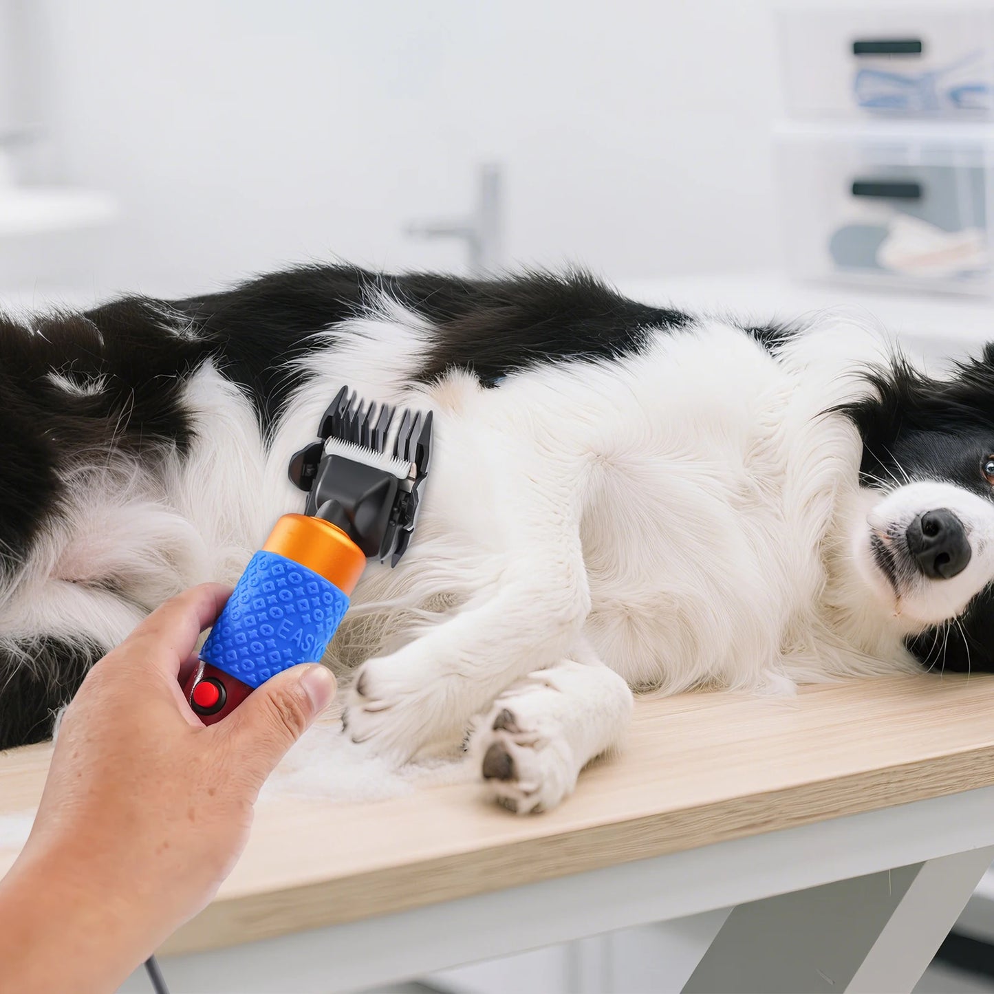 36W Professional Dog Clipper Cat Hair Trimmer With Adjustable Comb