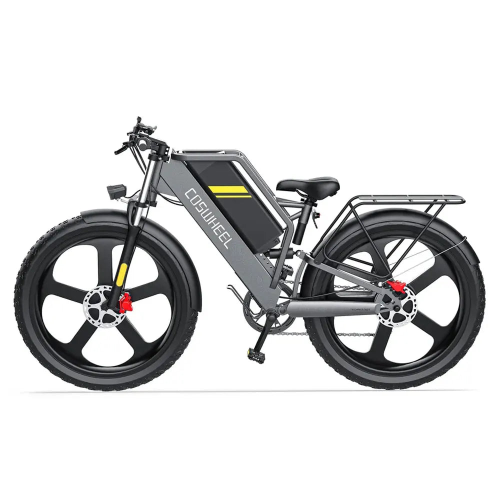 COSWHEEL Electric Bicycle 1500W 48V 25Ah Battery Off Road