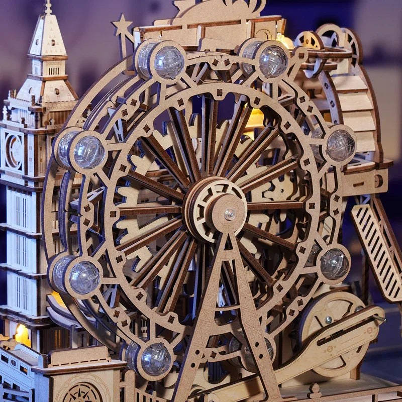 Robotime London City Marble Run 3D Puzzle With Lights