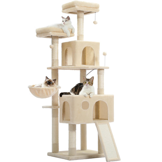 PAWZ Road Multi Level Cat Tree Tower With Sisal Scratching