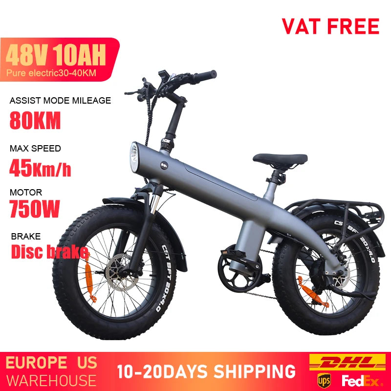 HUANCI Q3 Electric Mountain Bike 48V 20Ah Aluminum Frame