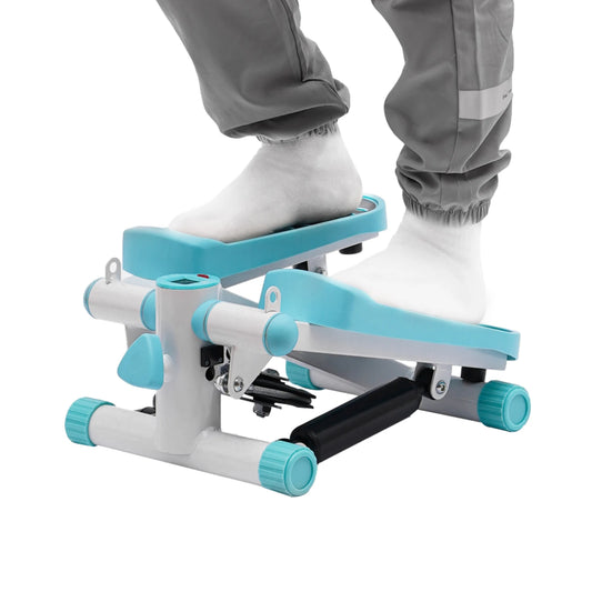 Compact Step Fitness Machine with Real-Time Monitoring for Home Use
