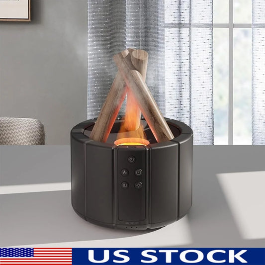 Campfire Flame Diffuser Aromatherapy Humidifier for Home Relaxation