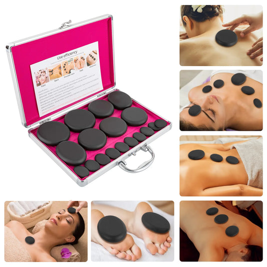 Ancient Stone Therapy for Muscle Relaxation and Inflammation Relief