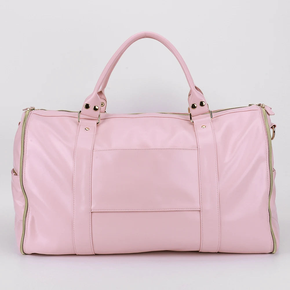 Guangdong CN Travel Garment Bag Duffle PU Leather Luggage