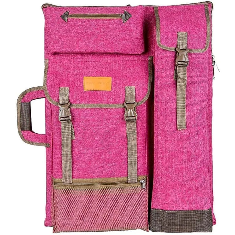 High-Concerned Chemical Canvas Art Portfolio Case Backpack For Artists Durable