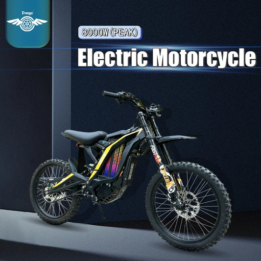 Freego 8000W 72V Electric Dirt Bike N1 Full Suspension