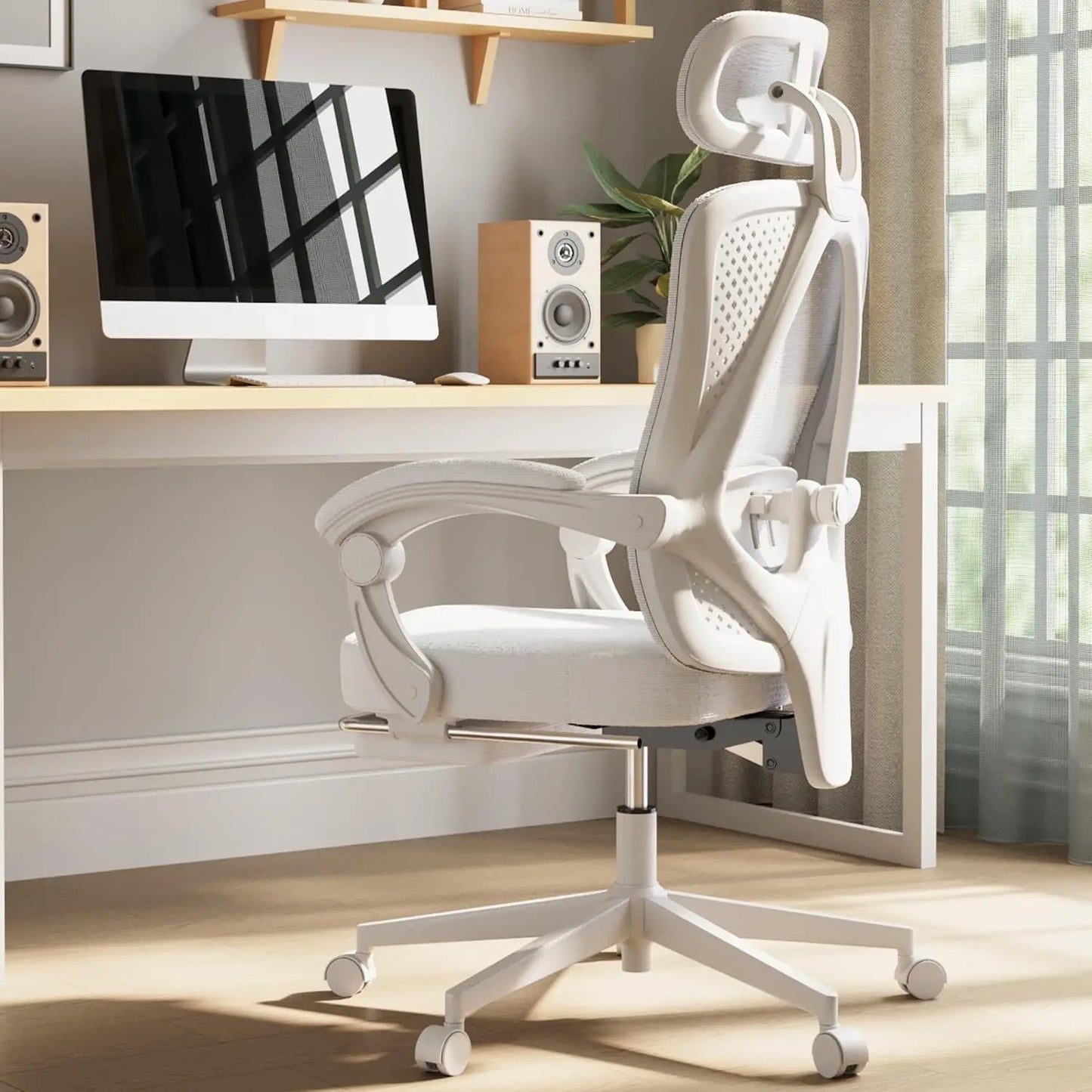 Dowinx Ergonomic Mesh Office Chair with Adjustable Lumbar Support