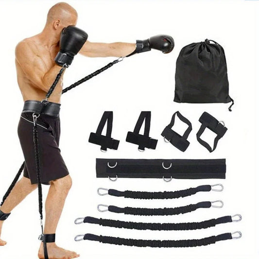 Resistance Bands Stretching Strap Set for Fitness and Training