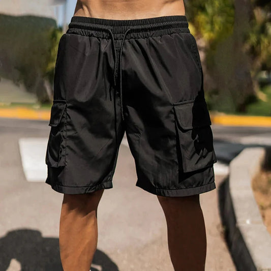 Men's Quick Dry Athletic Shorts with Pockets for Outdoor Fun