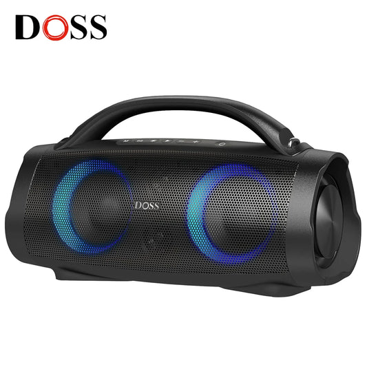 DOSS Portable Bluetooth Speaker 100W IPX6 Waterproof