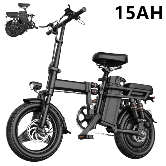 Origin 500W Folding Electric Bike Ebike With Suspension