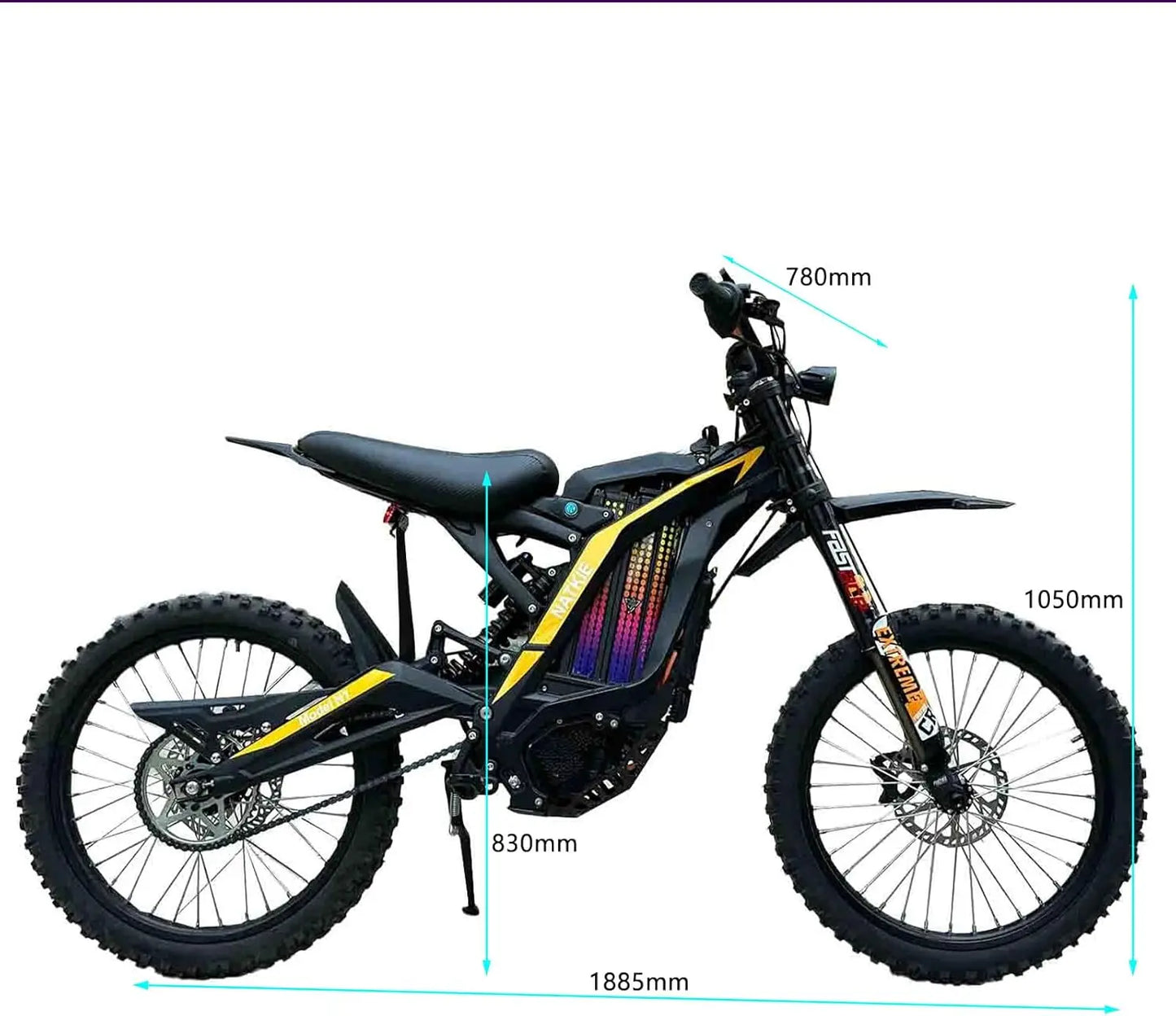 Freego 8000W 72V Electric Dirt Bike N1 Full Suspension