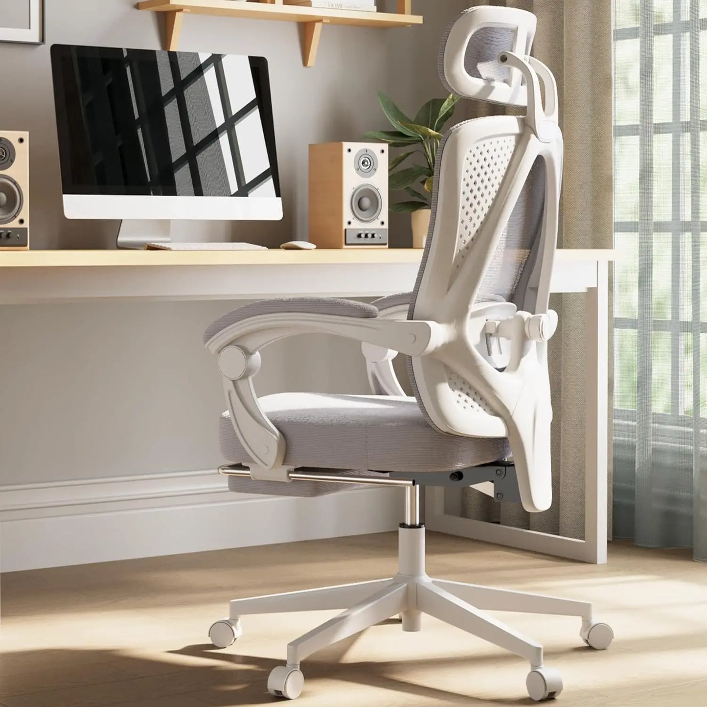 Dowinx Ergonomic Mesh Office Chair with Adjustable Lumbar Support