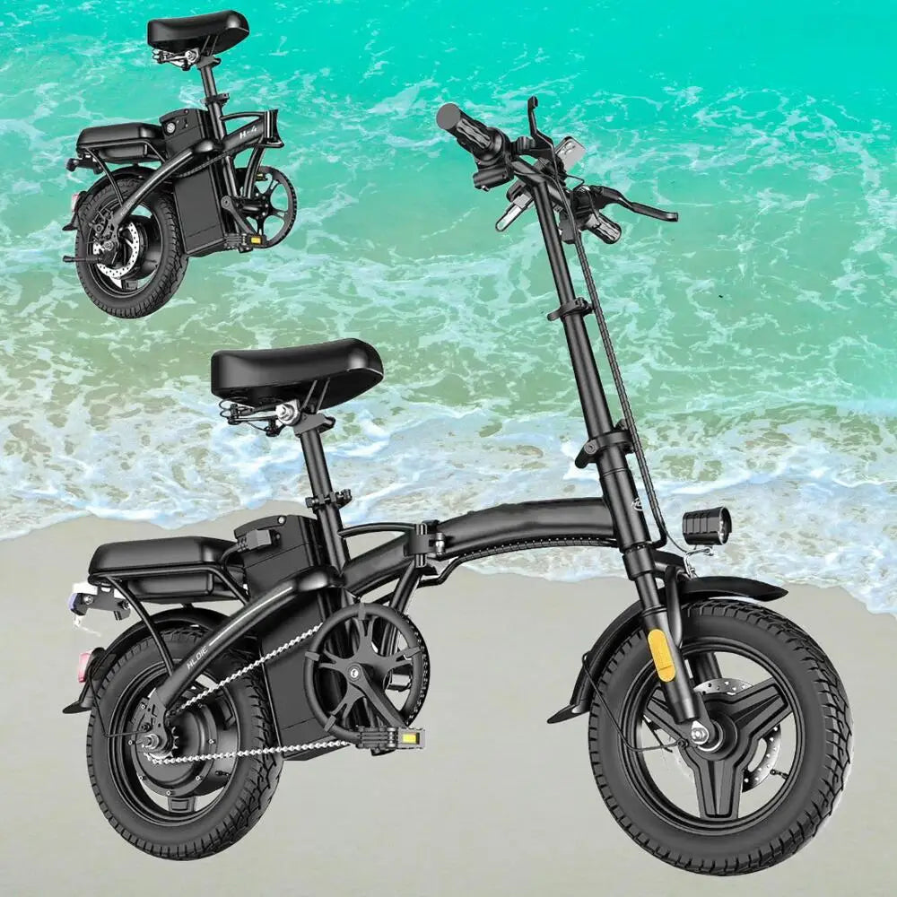 Origin 500W Folding Electric Bike Ebike With Suspension