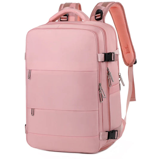 Waterproof Travel Backpack with USB Charging Port for Adventures
