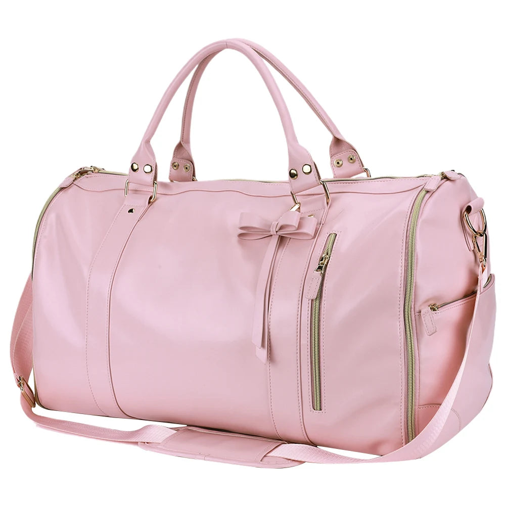 Guangdong CN Travel Garment Bag Duffle PU Leather Luggage