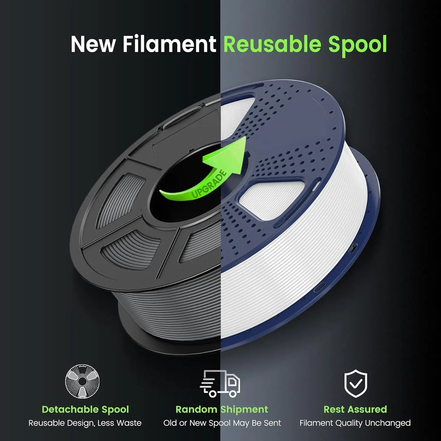 SUNLU PLA Plus 3D Filament for FDM Printing Excellence