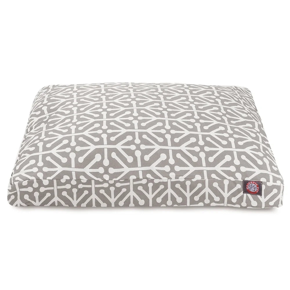 Durable Rectangle Dog Bed with Removable Soft Cover