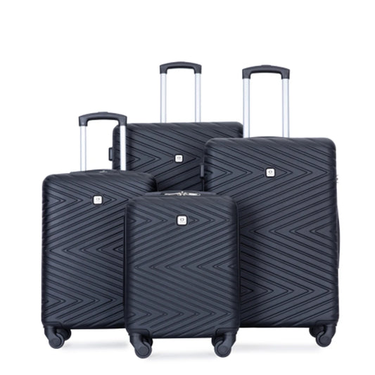 Travelhouse 4-Piece ABS Spinner Luggage Set TSA Lock