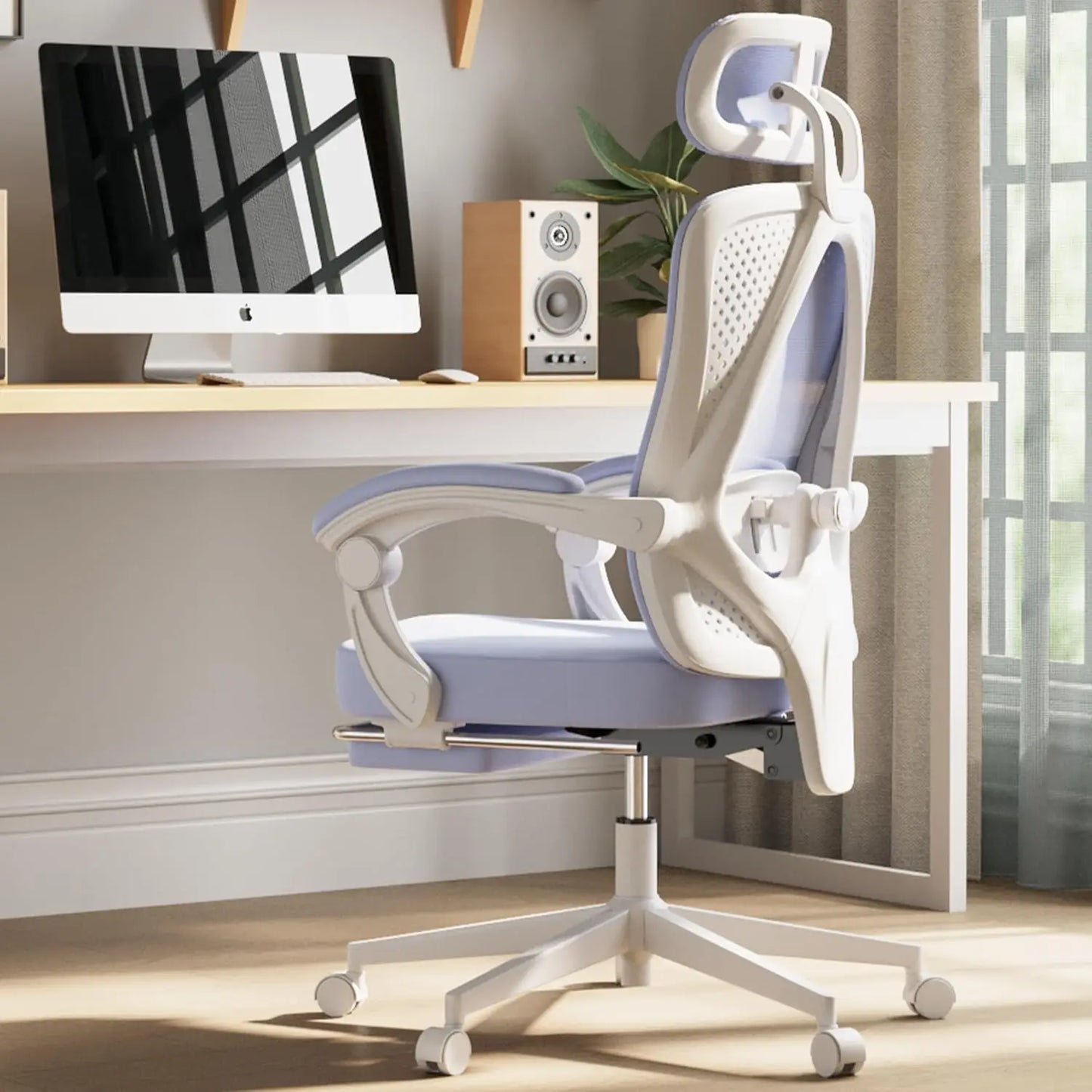 Dowinx Ergonomic Mesh Office Chair with Adjustable Lumbar Support
