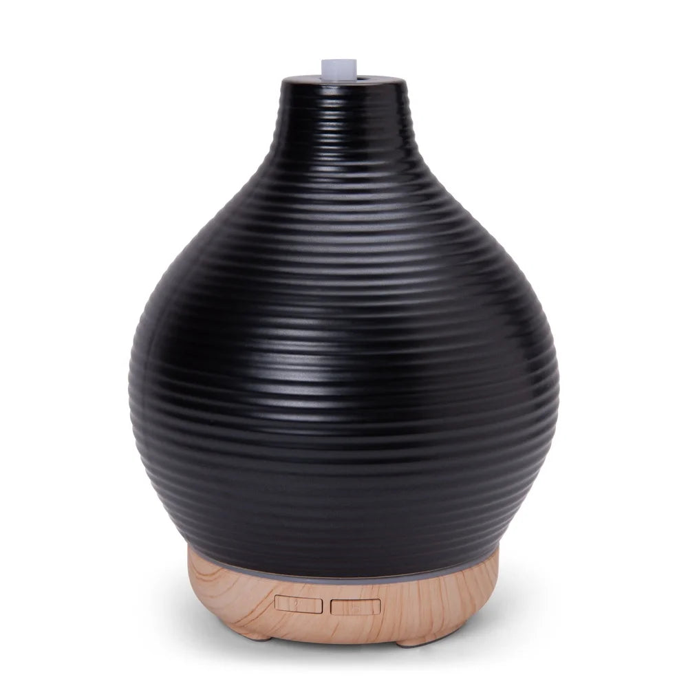 Ceramic Essential Oil Diffuser With Color Changing LED Light