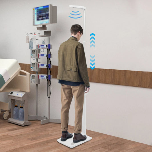 Smart Body Weight Scale with Ultrasonic Technology and LCD Display