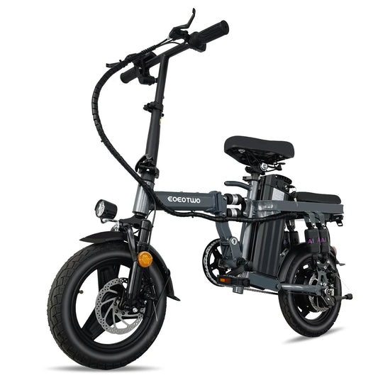 Fast Folding Electric Bike for Adults with Shock Absorbers