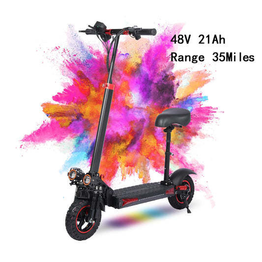 Freeboy 1200W Off Road Electric Scooter With Seat 48V