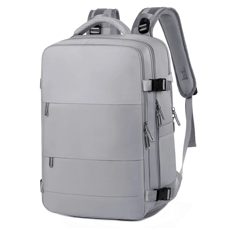 Waterproof Travel Backpack with USB Charging Port for Adventures