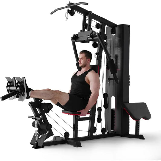 Mikolo Multifunctional Home Gym Workout Station for Strength Training