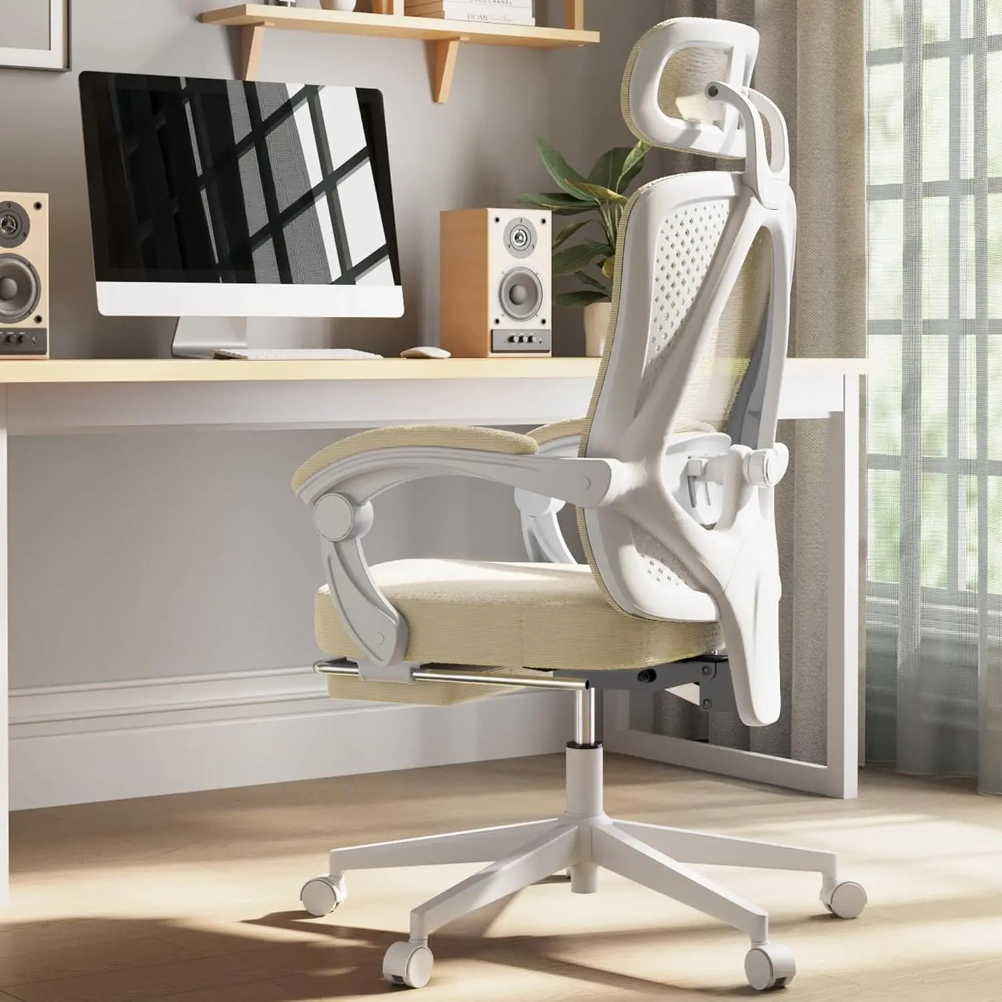 Dowinx Ergonomic Mesh Office Chair with Adjustable Lumbar Support